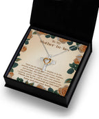 Gift for Mother-in-Law Thank You for Raising an Amazing Woman Cross Pendant Necklace