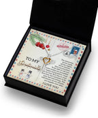 Soulmate, Wife, Girlfriend Romantic Gift - Last Everything - Dancing Cross Pendant Necklace