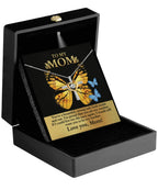 Gift for Mom You are a Strong Lady, I'm Proud of You Cross Pendant Necklace