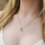 Gift for Granddaughter - As You Are - Love Dancing Heart Pendant Necklace