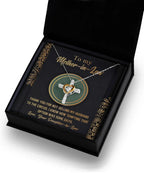 Gift for Mother-in-Law Thank You for Not Selling My Husband to the Circus Cross Pendant Necklace