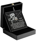To My Soulmate - Love Dancing Heart Necklace – A Heartfelt Gift to Celebrate Love That Lasts Forever