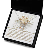 Gift for Daughter - You Are Never Alone - Dancing Heart Pendant Necklace