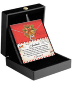 Soulmate Romantic Gift - Happily Ever After - Love Dancing Heart Pendant Necklace