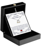 Apology Gift for Girlfriend, Wife, Soulmate - Sorry, I'm A Fool - Love Heart Pendant Necklace