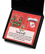 Soulmate Romantic Gift - Our Home - Love Dancing Heart Pendant Necklace