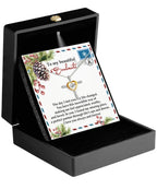 Soulmate, Wife, Girlfriend Romantic Gift - Perfect Partner - Dancing Cross Pendant Necklace