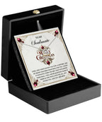 Gift for Soulmate, Girlfriend, Wife - I Found You - Love Dancing Heart Pendant Necklace