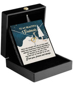 Soulmate, Wife, Girlfriend Romantic Gift - Best of my Life - Dancing Cross Pendant Necklace