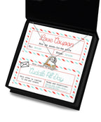 Wife Wedding Day Gift - Love Coupon - Love Heart Pendant Necklace