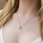 Daughter Birthday, Graduation, Christmas Gift - Comes Your Way - Love Dancing Heart Pendant Necklace