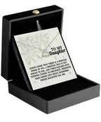 Daughter Birthday, Graduation, Christmas Inspirational Gift - Inside Of You - Love Dancing Heart Pendant Necklace