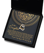 Daughter Birthday, Christmas, Graduation Gift - Beautiful Reflection - Love Dancing Necklace