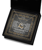 Mother-in-Law Gift You Took Me Into Your Heart and Home Heart Pendant Necklace