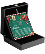 Soulmate Romantic Gift - Be Safe - Love Dancing Heart Pendant Necklace