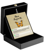 Apology Gift for Girlfriend, Wife, Soulmate - Sorry, In Your Heart - Love Heart Pendant Necklace