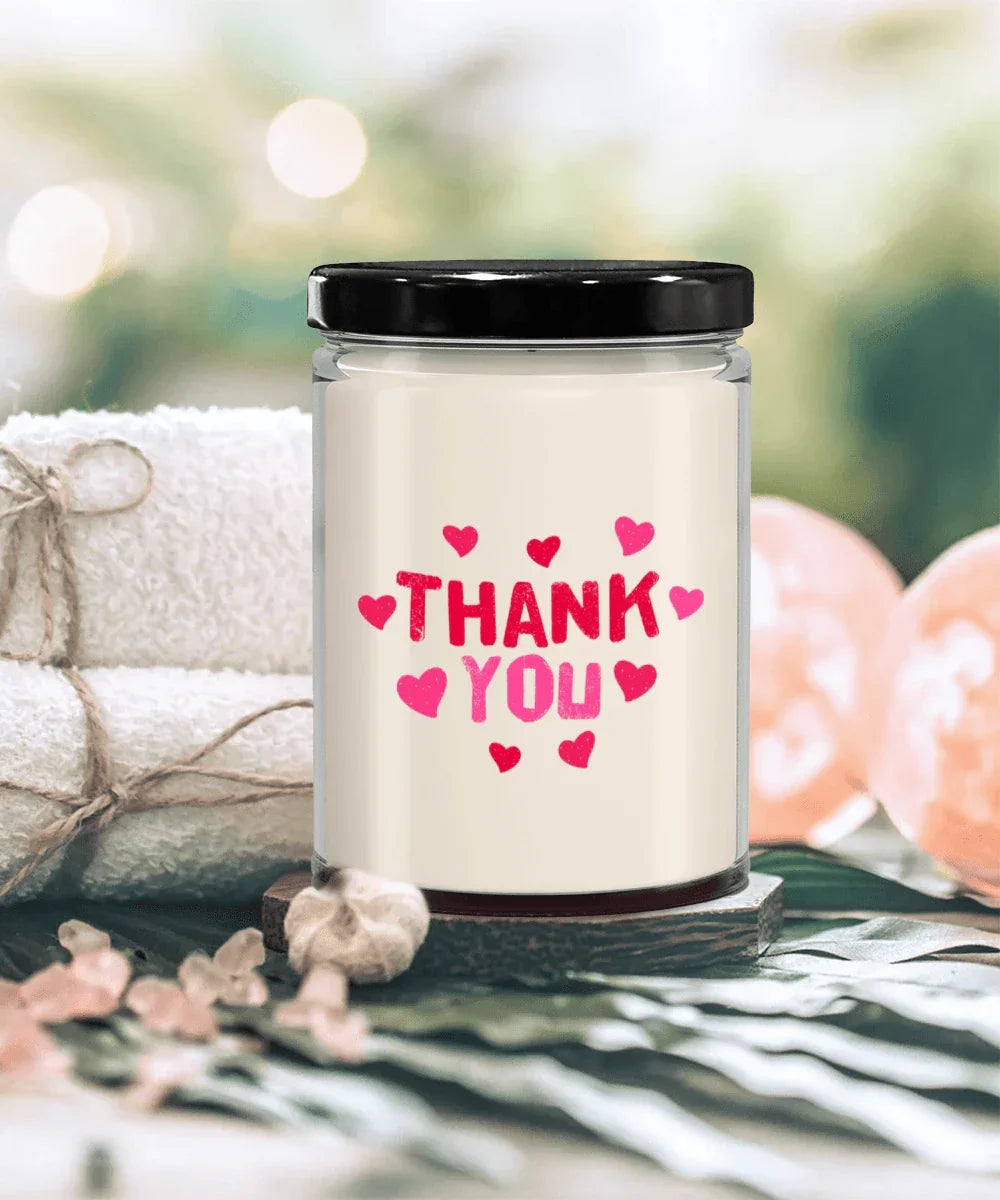 Thank You Scented Soy Candle