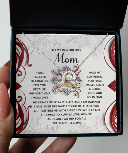 Gift for Boyfriend's Mom  - I Could Be - Love Dancing Heart Pendant Necklace - Mallard Moon Gift Shop