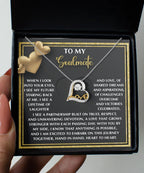 To My Soulmate - Love Dancing Heart Necklace – A Meaningful Valentine’s Gift Celebrating Trust, Devotion, and Shared Dreams