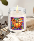 Fall Pumpkin Soy Container Jar Candle Home Decor