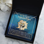 Daughter Gift for Birthday, Christmas, Graduation - Proud Of You - Cross Pendant Necklace