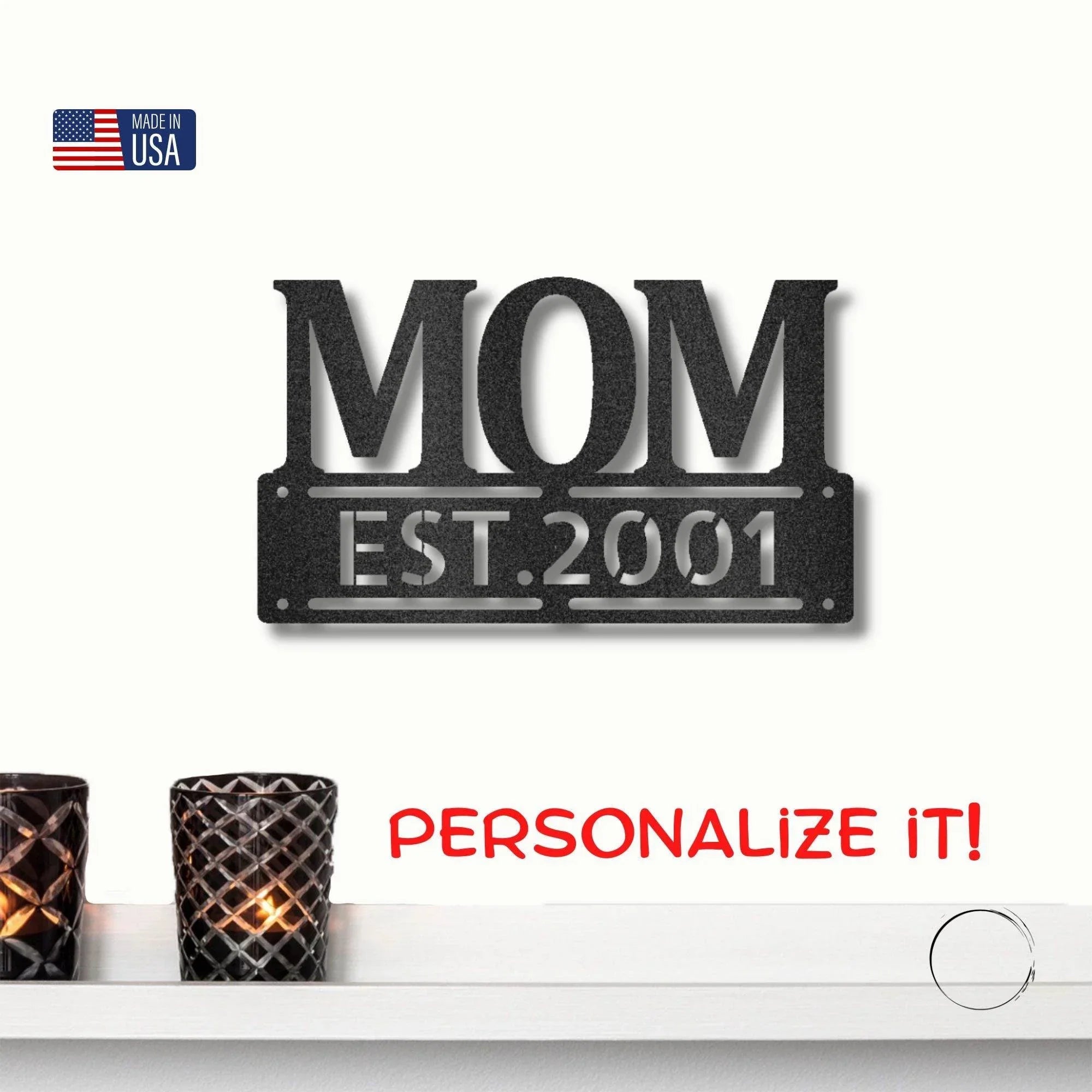 Mom's Love in Metal: Personalized Masterpieces for Your Marvelous Mom