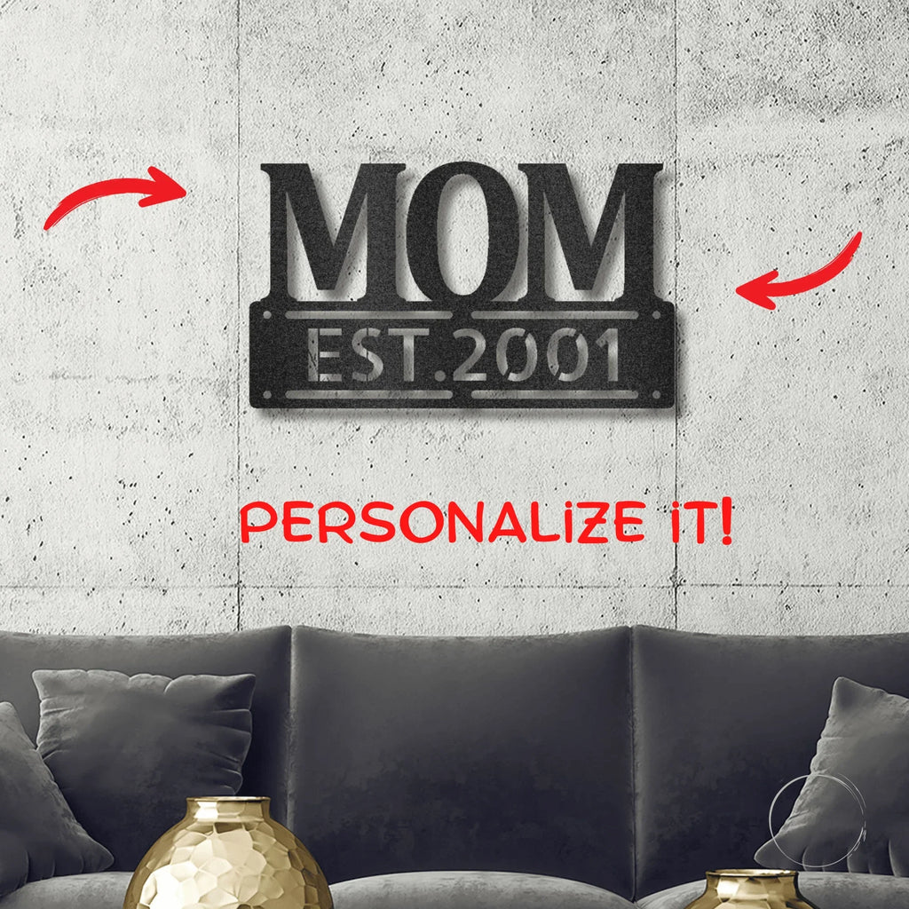 Mom's Love in Metal: Personalized Masterpieces for Your Marvelous Mom