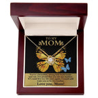 Mom You are a Strong Lady, I'm Proud of You Love Knot Necklace
