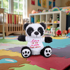 Love You to the Moon and Back - Plush Lamb, Panda, or Teddy Bear with Tee Shirt Romantic Gift for Sweetheart