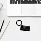 Motivational Daughter Engraved Black Keychain - I can promise to love you for the rest of my life, Birthday, Christmas Holiday Jewelry Gif