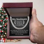 My Soulmate - I Love You More than Anyone - Cuban Chain Link Necklace