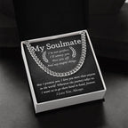 My Soulmate - I Love You More than Anyone - Cuban Chain Link Necklace