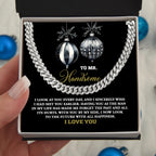 Gift for My Man - Future of Happiness - Cuban Chain Link Necklace