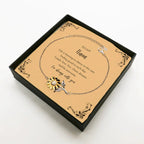 Nana Sunflower Bracelet - Life is Learning to Dance in the Rain Birthday, Christmas Holiday Gifts