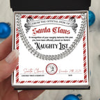 Nice List - Santa Claus - Cuban Link Chain Necklace