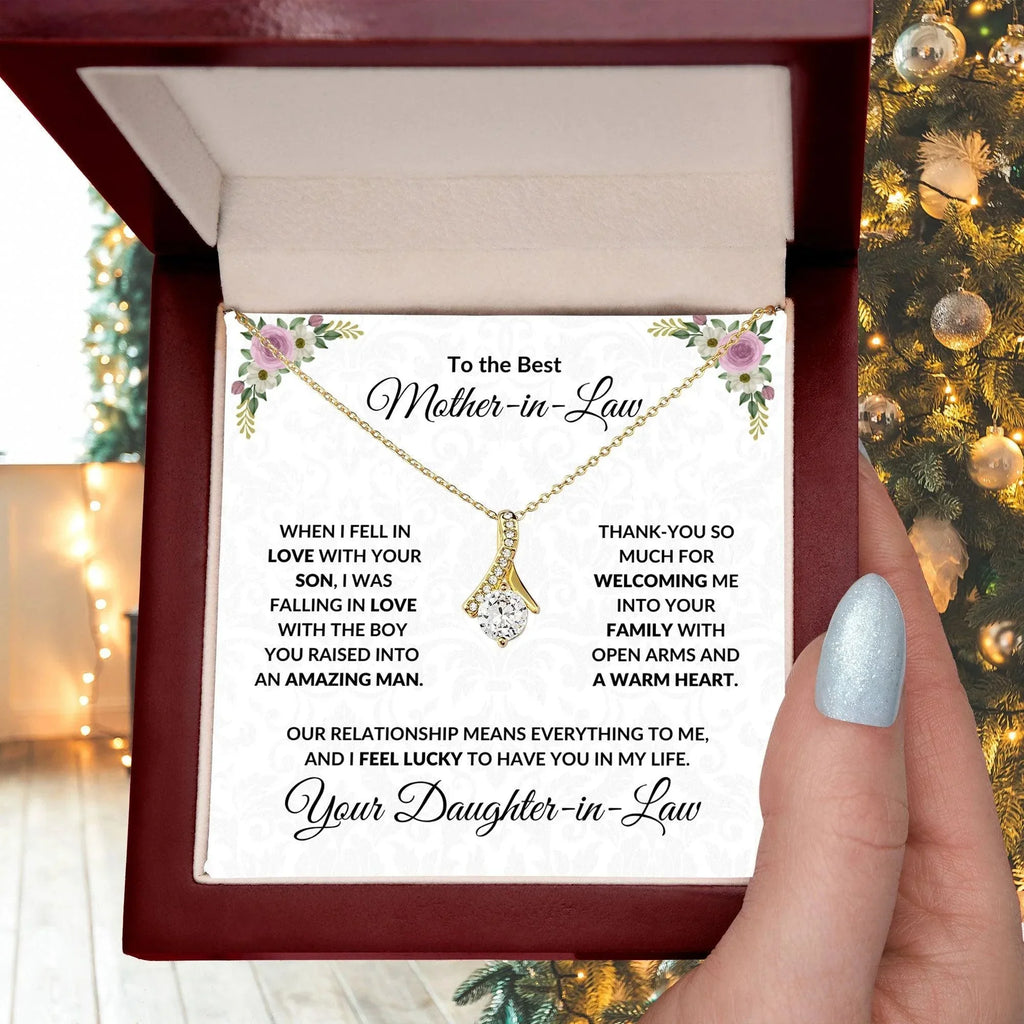 Mother-in-Law Gift from Daughter-in-Law Necklace