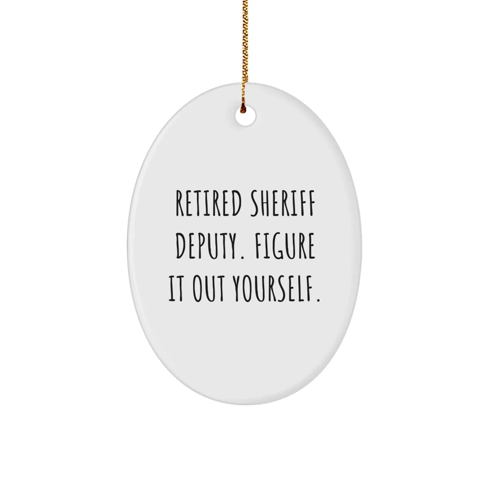 Funny Sheriff Deputy Gifts for Men Christmas Unique Gifts from Friends Family