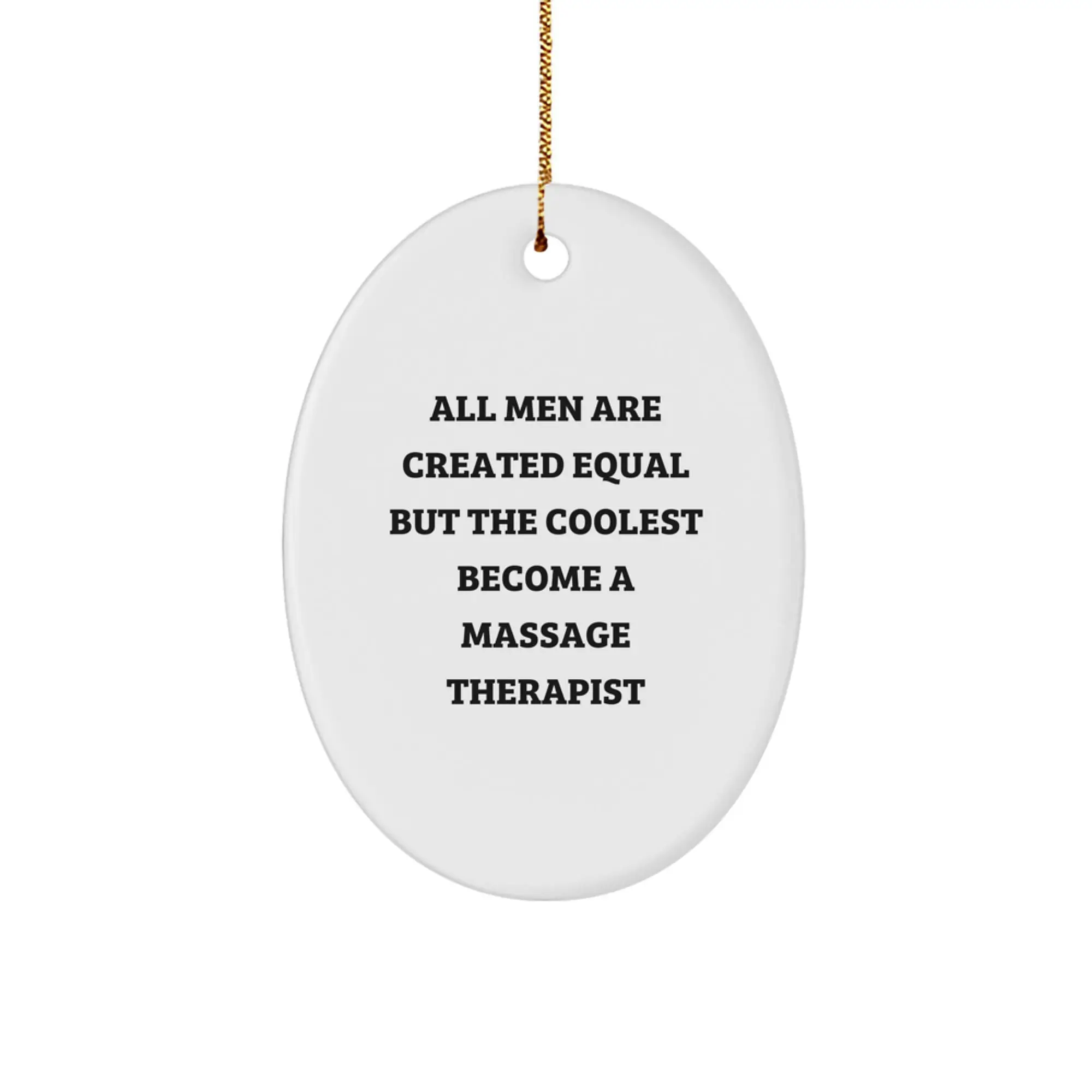 Christmas Gift for Her Massage Therapist Keepsake Ornament Present - Image 1