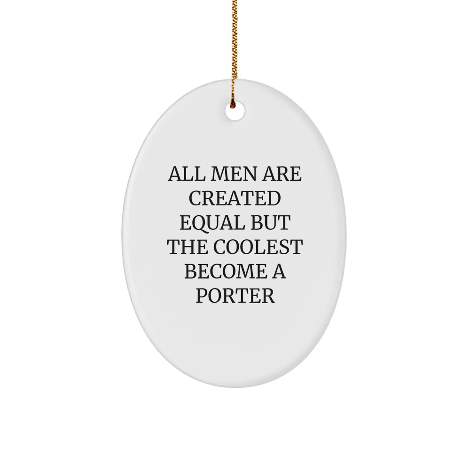 Porter Christmas Ornament Surprise Gift for Family - Image 1