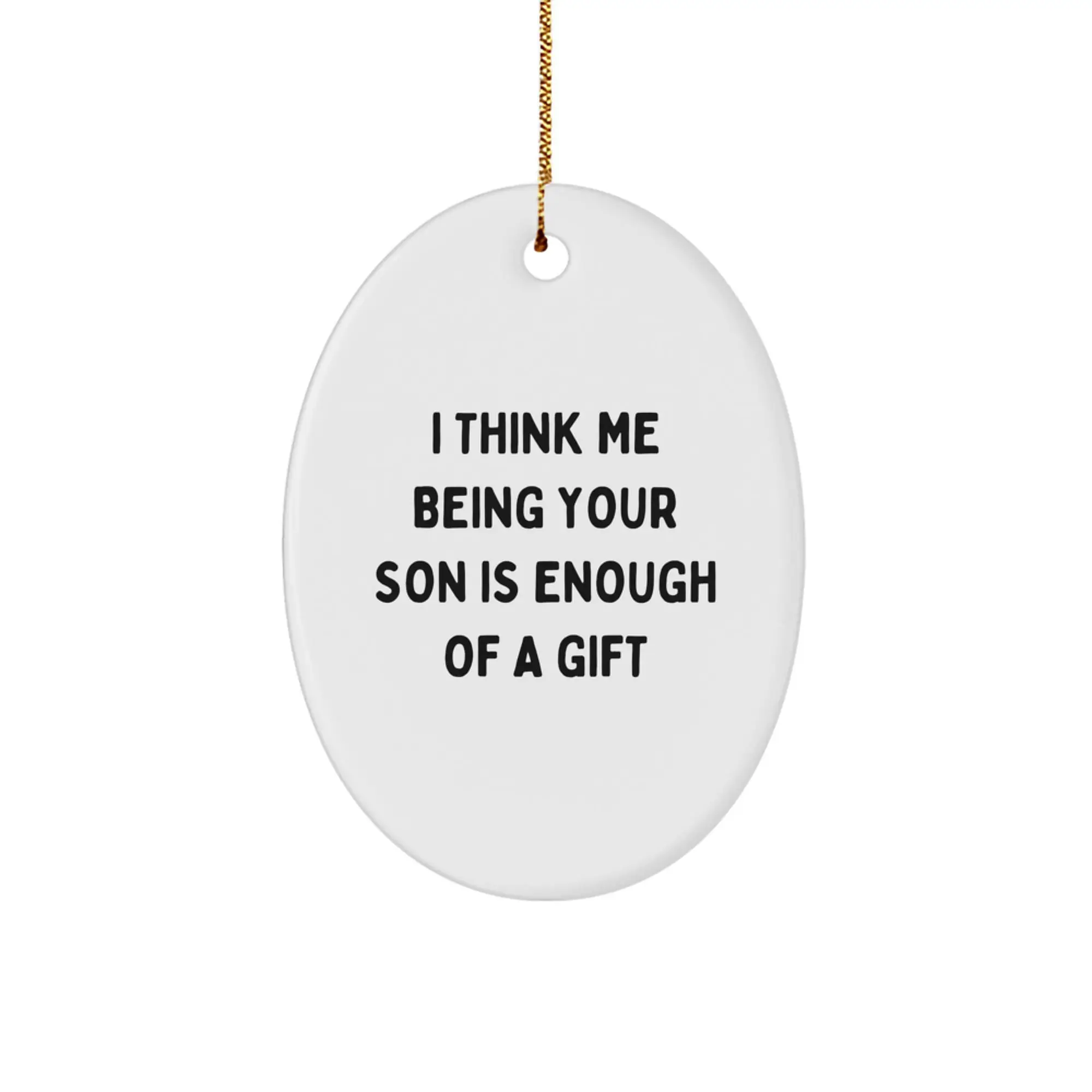 Son Keepsake Christmas Ornament Gift for Him - Image 1