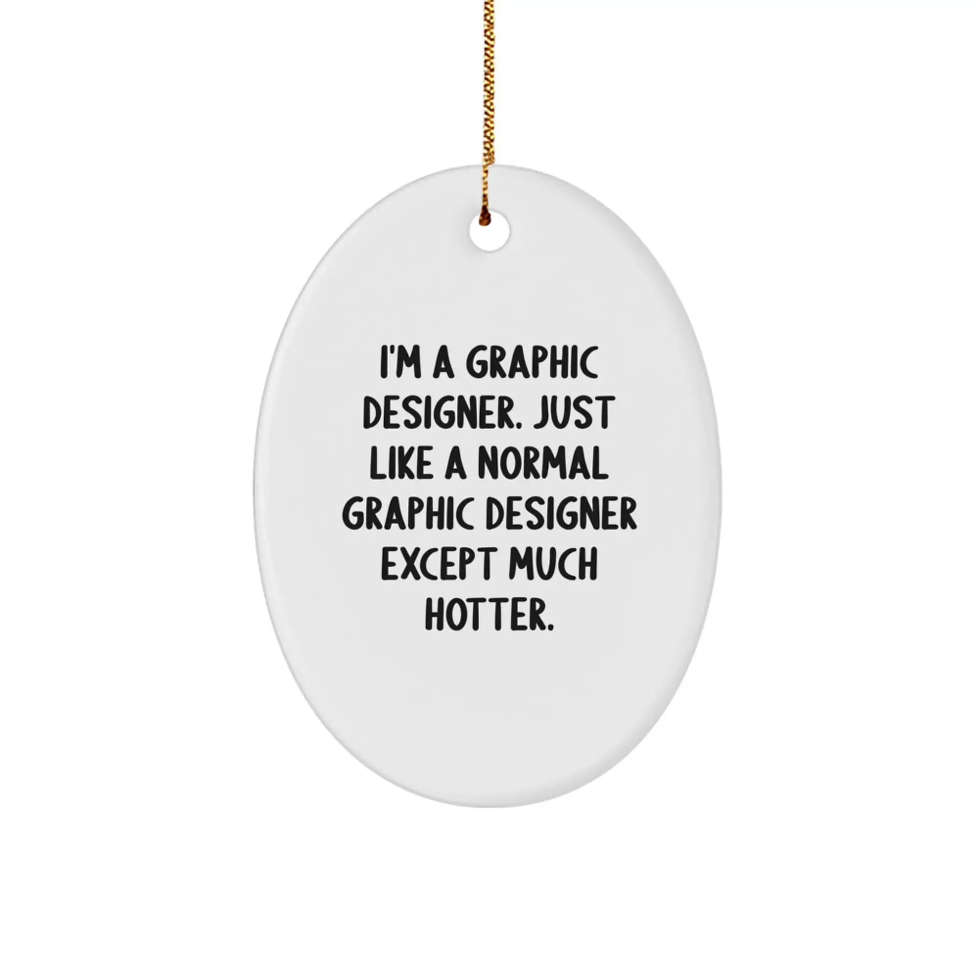 Graphic Designer Keepsake Christmas Ornament for Him Surprise Gift - Image 1