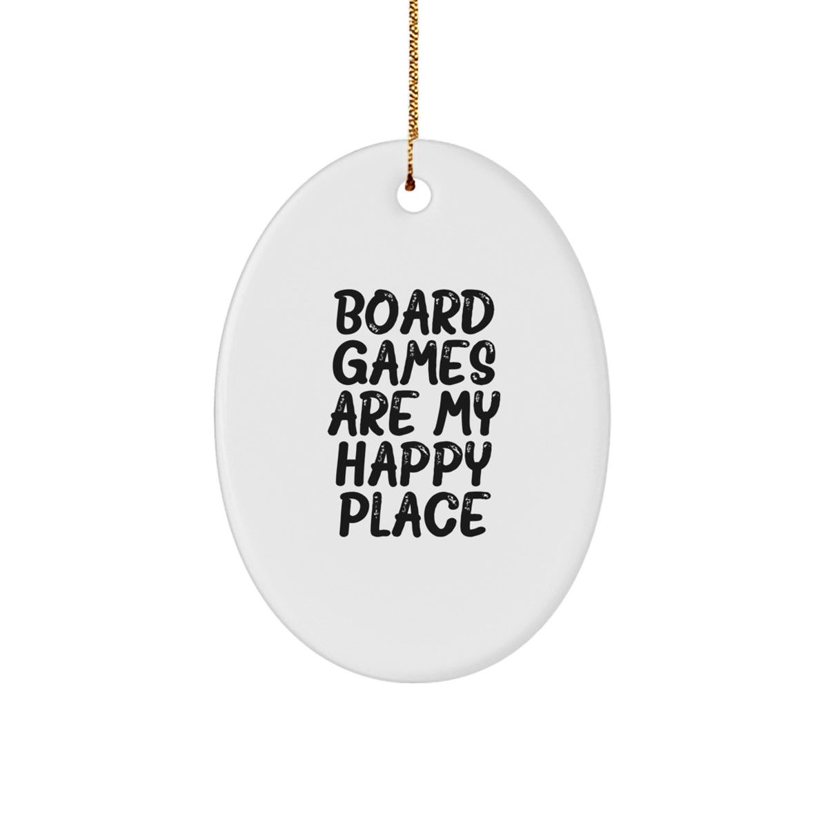 Christmas Ornament Board Games Are My Happy Place Gift for Her - Image 1