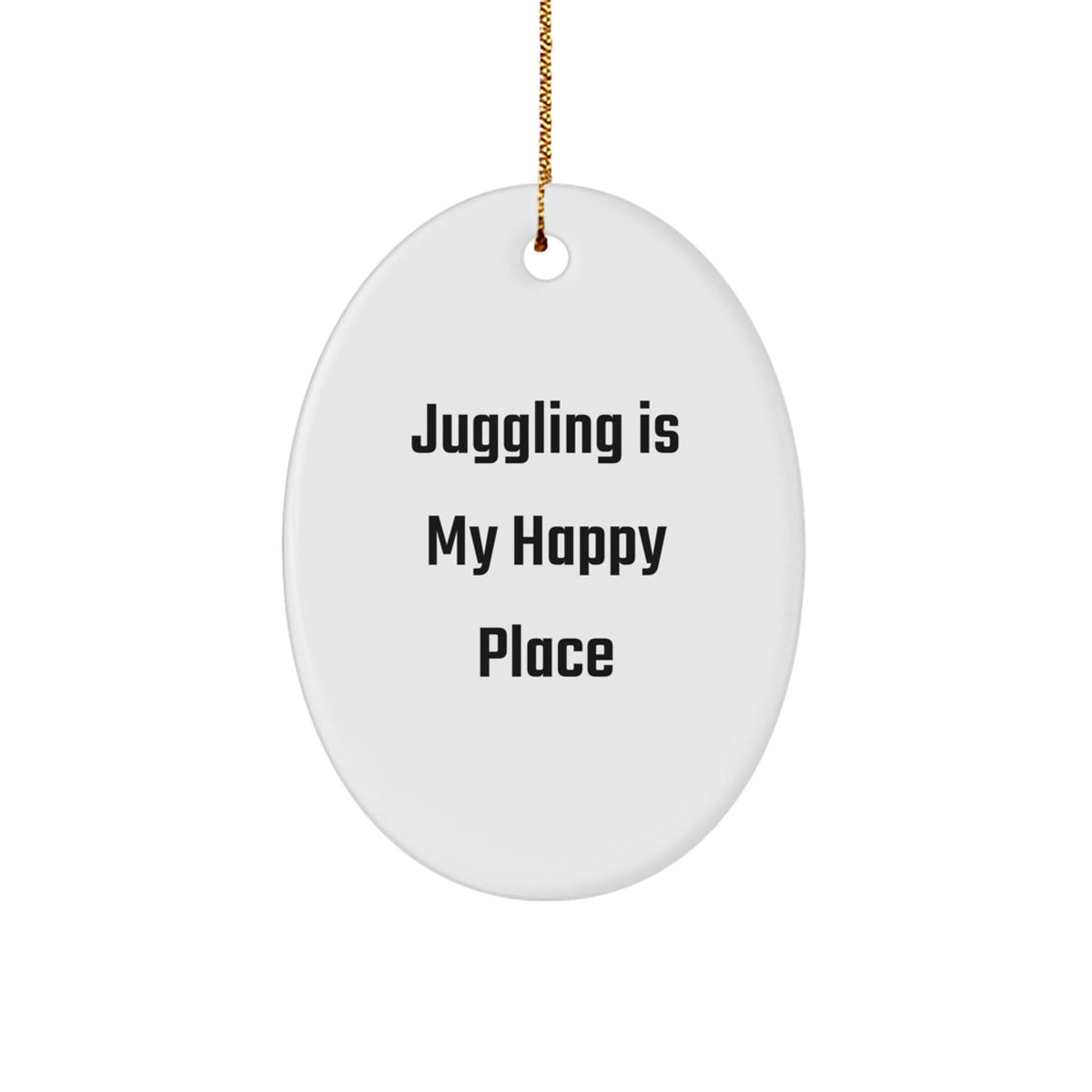 Christmas Gift Juggling Is My Happy Place - A Festive Keepsake for Teens - Image 1