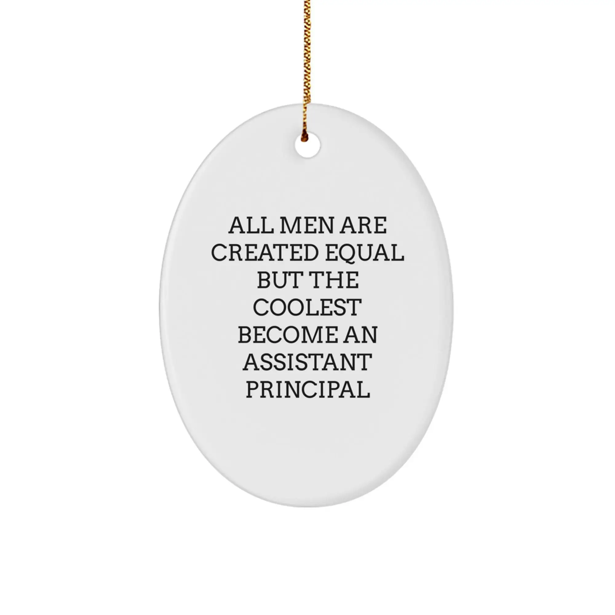 Christmas Ornament Gift Assistant Principal Idea for Coworkers - Cool - Image 1