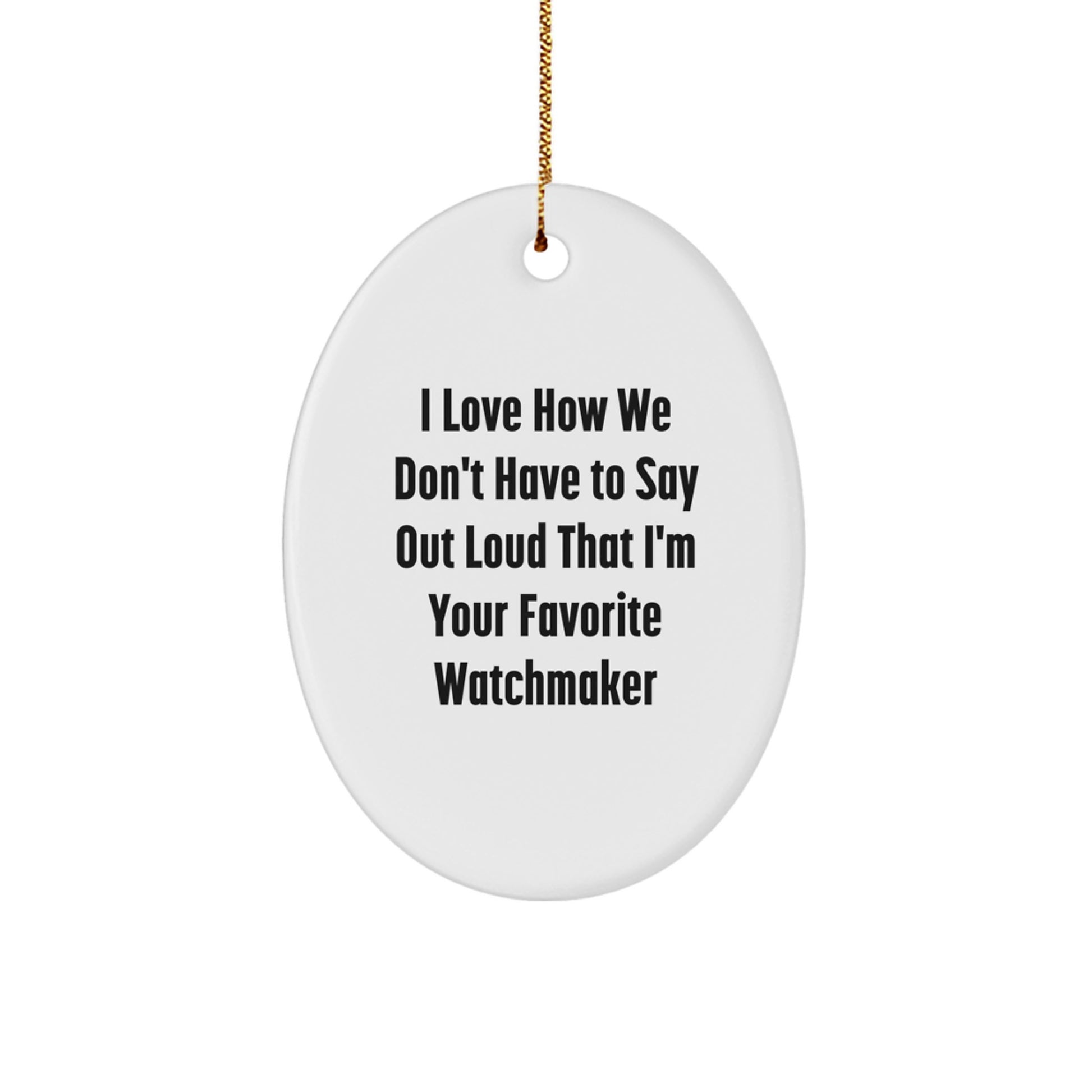 Funny Watchmaker Gifts from Men Friends to Watchmaker Colleagues for Christmas Unique Gift - Image 1