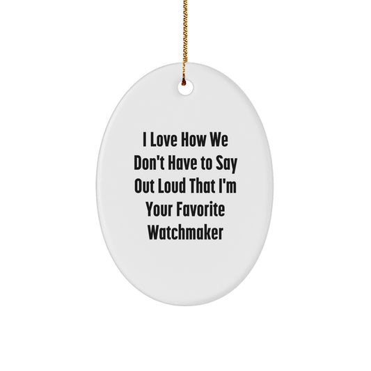Funny Watchmaker Gifts from Men Friends to Watchmaker Colleagues for Christmas Unique Gift - Image 1