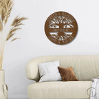Personalized Tree of Life Metal Wall Art: Celebrate Heritage & Special Moments
