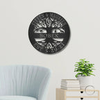 Personalized Tree of Life Metal Wall Art: Celebrate Heritage & Special Moments