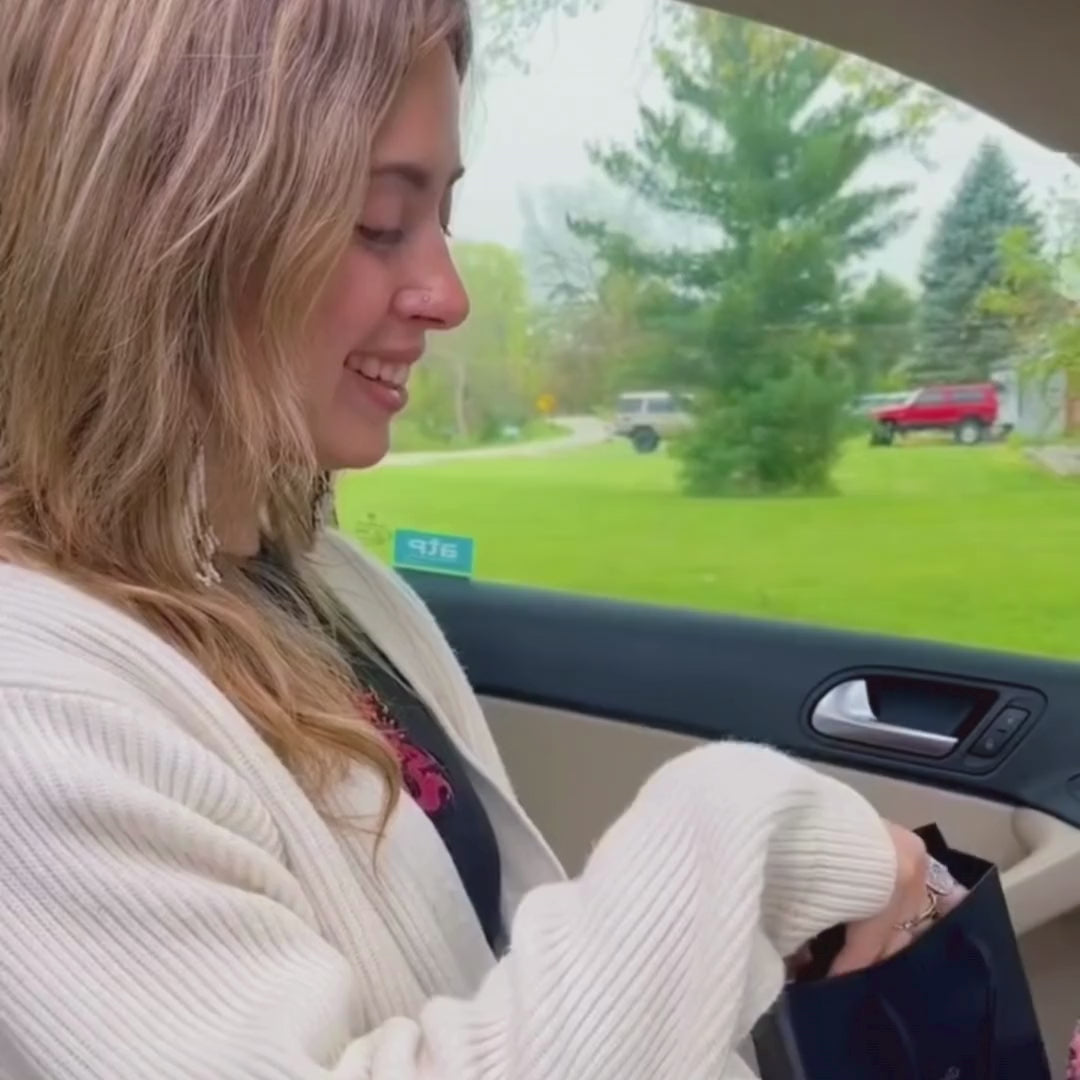 Granddaughter – Love Knot Necklace Gift | “Gift of You” Sentimental Message Card | Grandparent Keepsake for Birthday, Christmas & Special Milestones