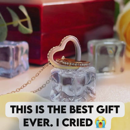 To My Sweet Daughter - You Are My Greatest Blessing - Interlocking Hearts Necklace